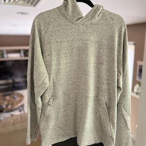 Gray At Ease Lululemon Hooded Sweater